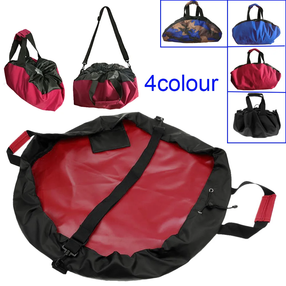 Traje de neopreno impermeable para natación, estera de cambio de ropa de playa, bolsa de transporte con asa, correas para los hombros para surf, Kayak