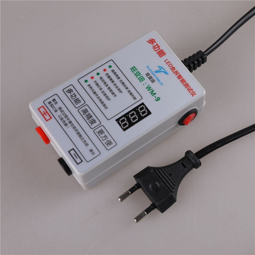 Led Lcd Tv Scherm Backlight Zener Diode Tester Meter Lamp Strip Bead Licht Boord Test Tool Uitgang 0 ~ 300V Ons Plug