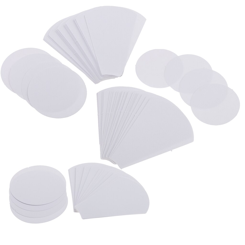 120pcs Flower Blank Paper Quilting Template English Paper Piecing Patchwork