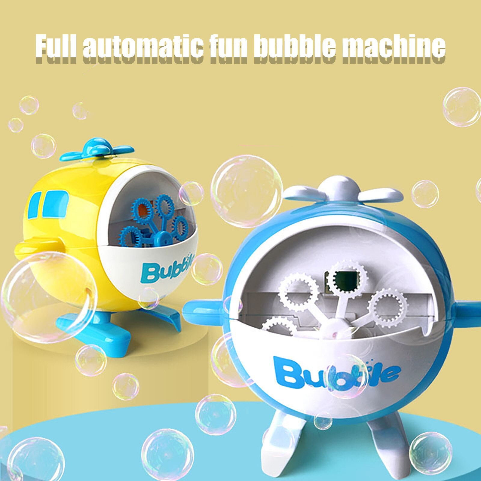 50Ml Bubble Machine Automatische Usb Oplaadbare Bubble Blower Lichtgewicht Draagbare Kinderen Bubble Maker Speelgoed Voor Outdoor