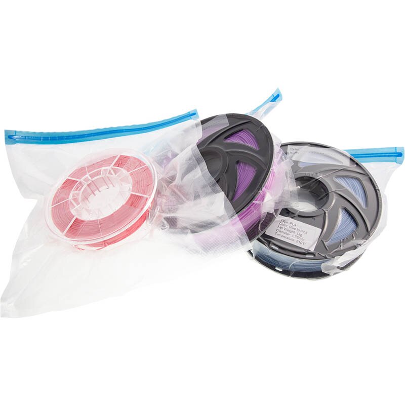Bolsa de almacenamiento al vacío para impresora 3D, filamento PLA ABS, secador de filamentos, bolsas de sellado resistentes a la humedad que mantienen el filamento seco