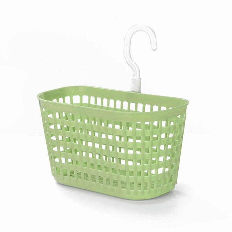 Wbbooming 360 graden draaibare plastic opbergmand keuken badkamer bureaublad kruiden multifunctionele douche opbergzak: Groente