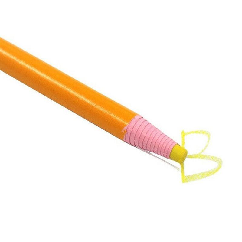 Lápices De cera para pintar tiza pluma marcadora De tela, juego De costura, Lapices para Sastre, Colores, tiza para dibujar De lápiz Q9Y4, 1 Uds.