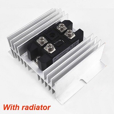 MDQ Series Single Phase Bridge Modules MDQ100A 100A Amp 1600V 1-Phase Diode Rectifier MDQ150A 150A Radiator Copper Base: Module with radiator / MDQ100A