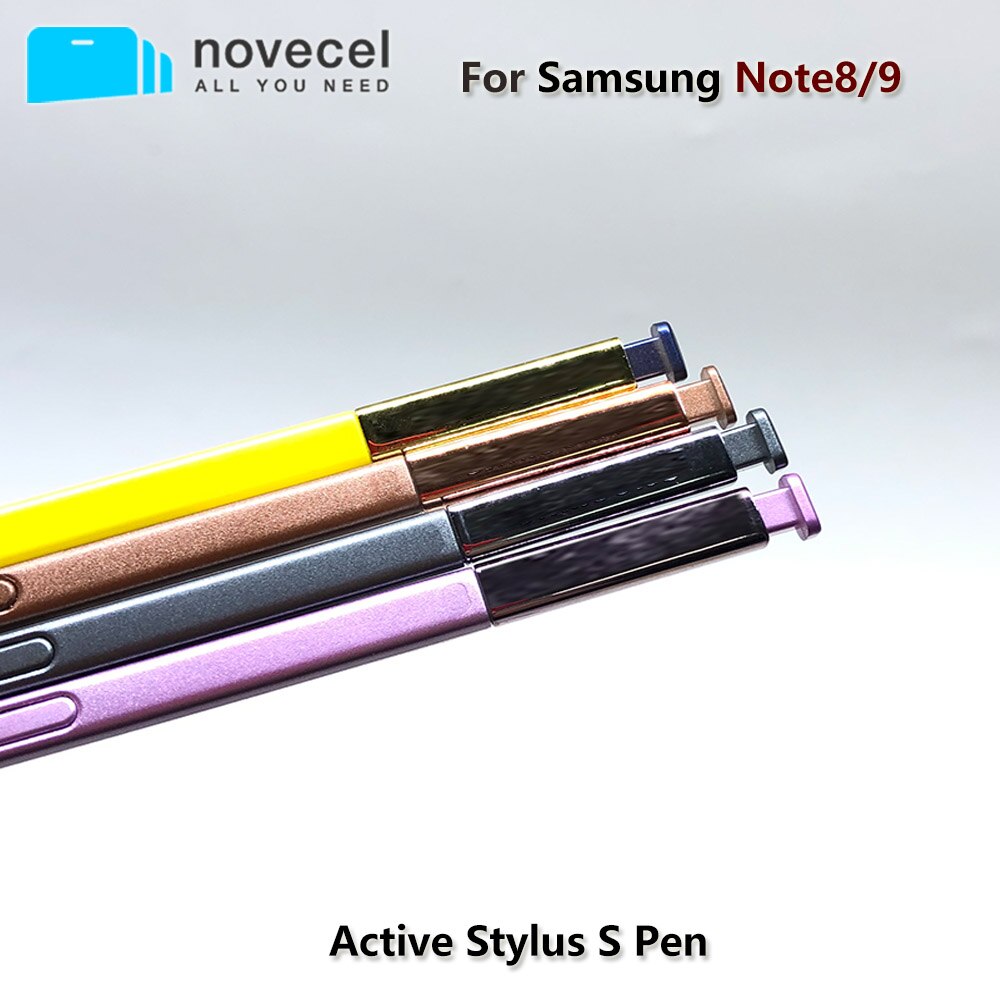 5pcs Active S Pen Stylus for Samsung Galaxy Note 8 9 Touch Screen Pen Black Blue Grey Silver Gold Waterproof Call Phone S-Pen