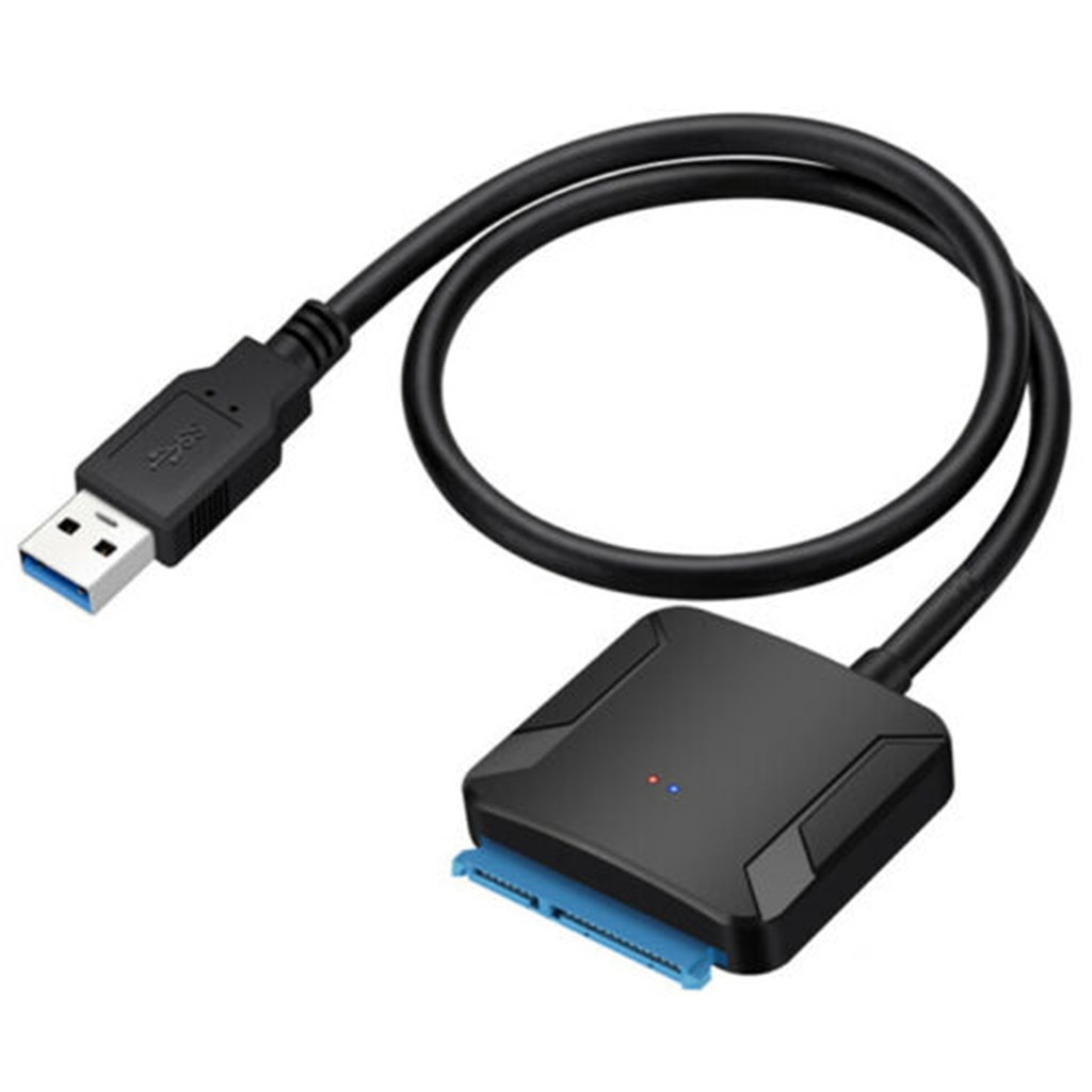 Portable SATA-to USB 3.0 2.5/3.5 inches HDD SSD Hard Drive Converter Cable Line Adapter For Win98/ ME/ 2000/ XP/ VISTA/ Win7 #99: Default Title