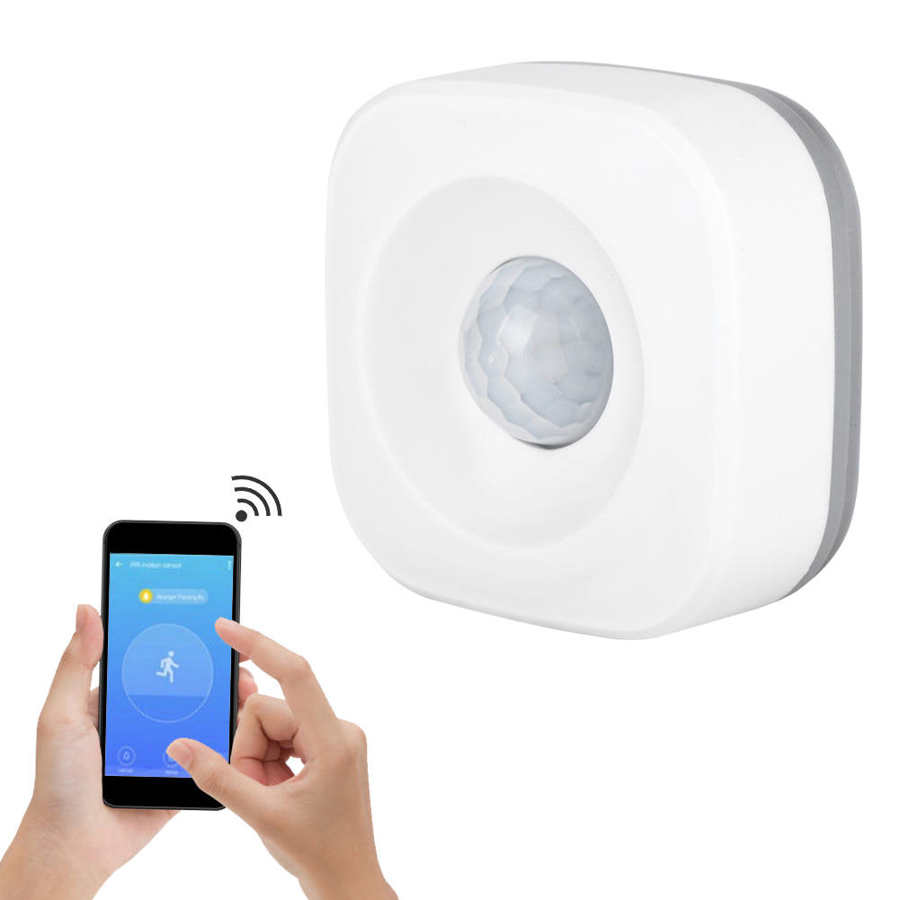 WIFI Smart Home PIR Motion Detection Sensor Wireless Security Burglar Alarm Sensor