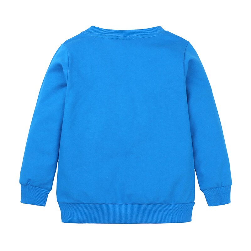 Cartoon Pailletten Patroon Sweatshirts Kinderen Lange Mouwen Tops jongens T-shirt Trui Kinderkleding Lente Herfst XC-191