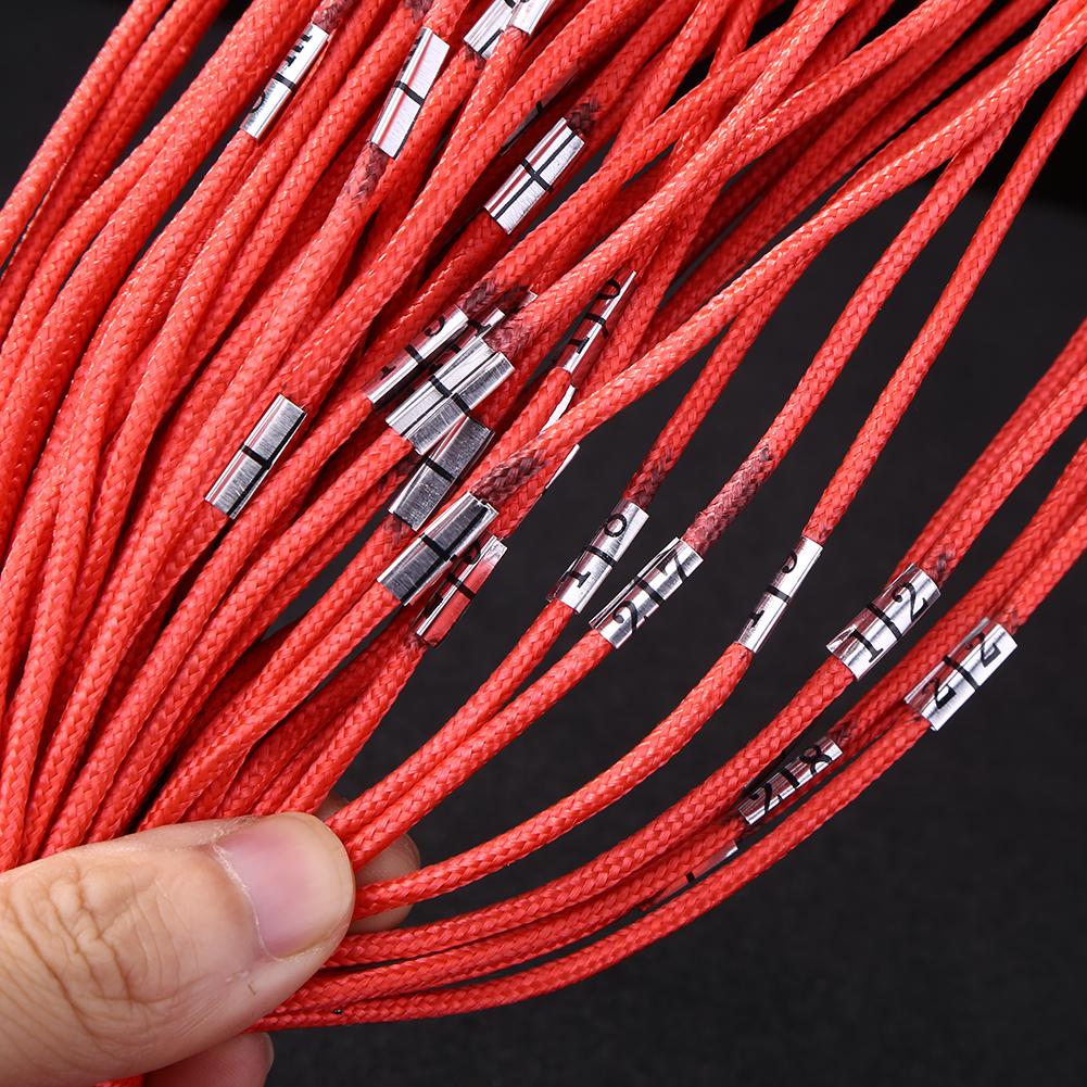Durable Wear-resistant Nylon Steel Wire Cord Measuring Rope for Playground Road Survey Engineering Construction Ruler
