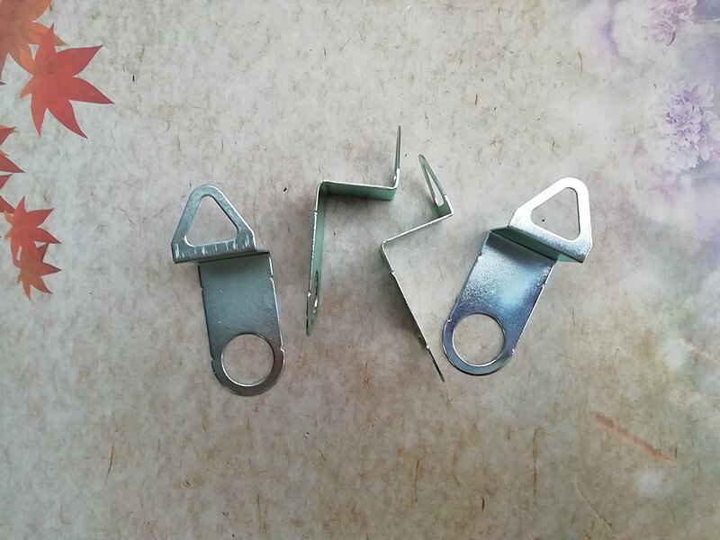 50 piezas reloj de Metal gancho reloj de cuarzo S percha para reloj de pared DIY