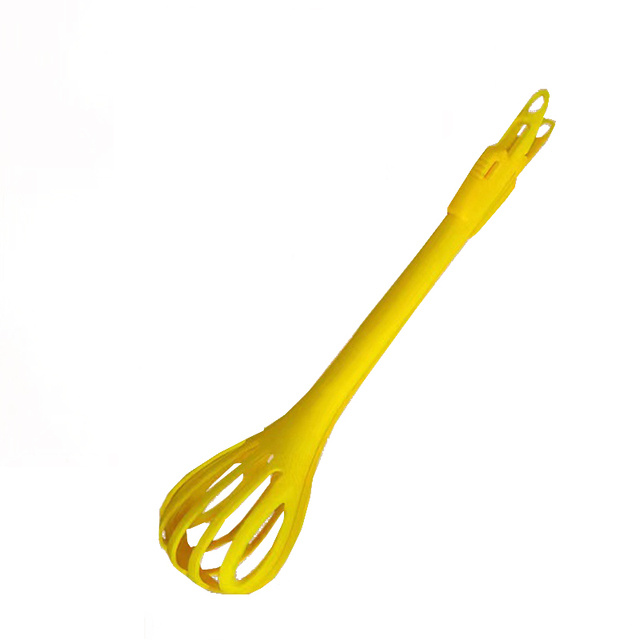 Multifunctionele Eierklopper Garde Melkpasta Tang Voedselclips Mixer Handmatige Roerder Keukencrème Bakgereedschap Keukenaccessoires: zwart