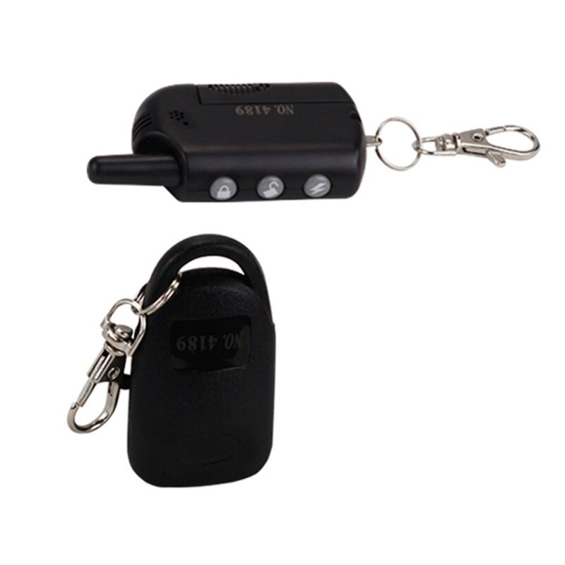 Universele Motorfiets Alarmsysteem Scooter Anti-diefstal Alarmsysteem twee-weg met Motor Start Afstandsbediening Sleutel fob