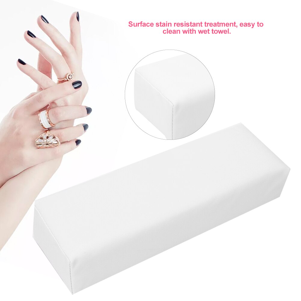 Blød nail art pude håndholder pude armlæn støtte manicure salon værktøj