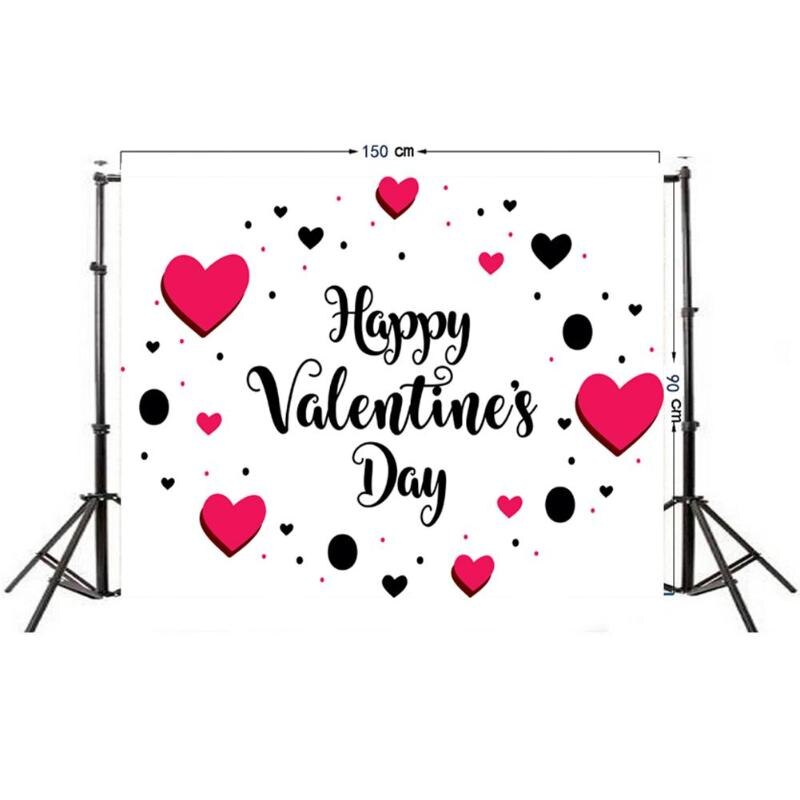 Ystävänpäivä valokuvaus taustakangas kestävä puulevy studiovideo tausta lavaesitys sisustus: B