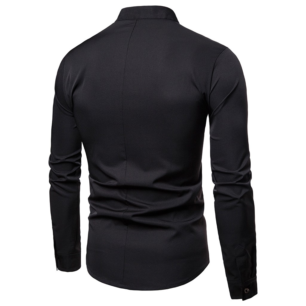 Camisa KANCOOLD para hombre , primavera Otoño, Camisa ajustada para hombre, camisa informal de manga larga, Tops, ropa para hombre, camisas para hombre 1010