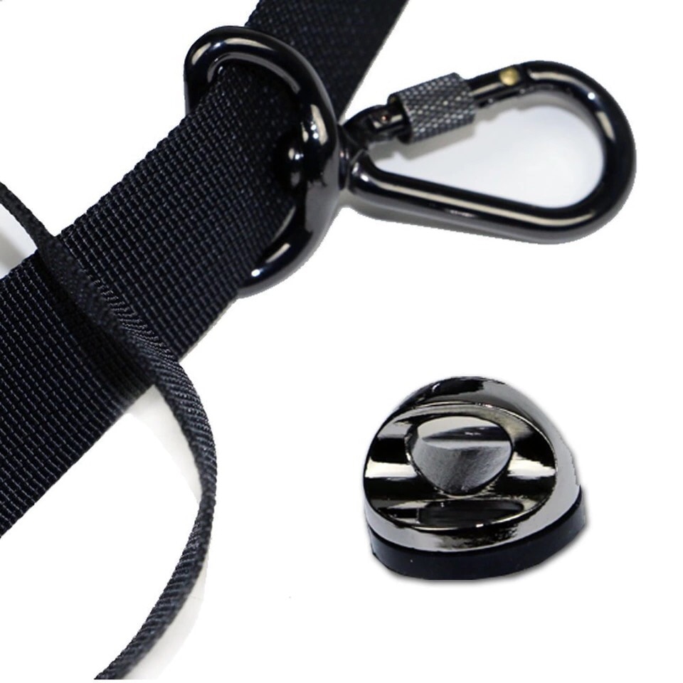 Focus F-1 velocidad de transporte rápida Sling suave hombro Sling cinturón cuello correa para cámara DSLR negro