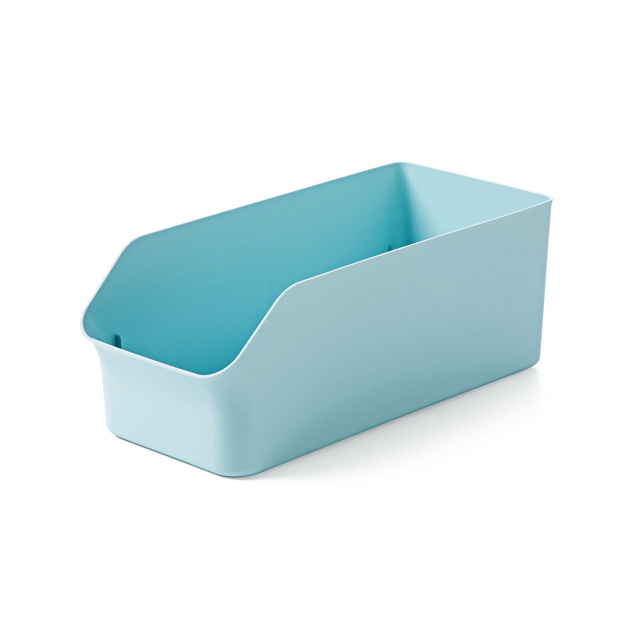 Refrigerator Organizer Containers Rectangle Cabinet Storage Box Kitchen Plastic Spice Storage Containers Food Container Storage: L Blue