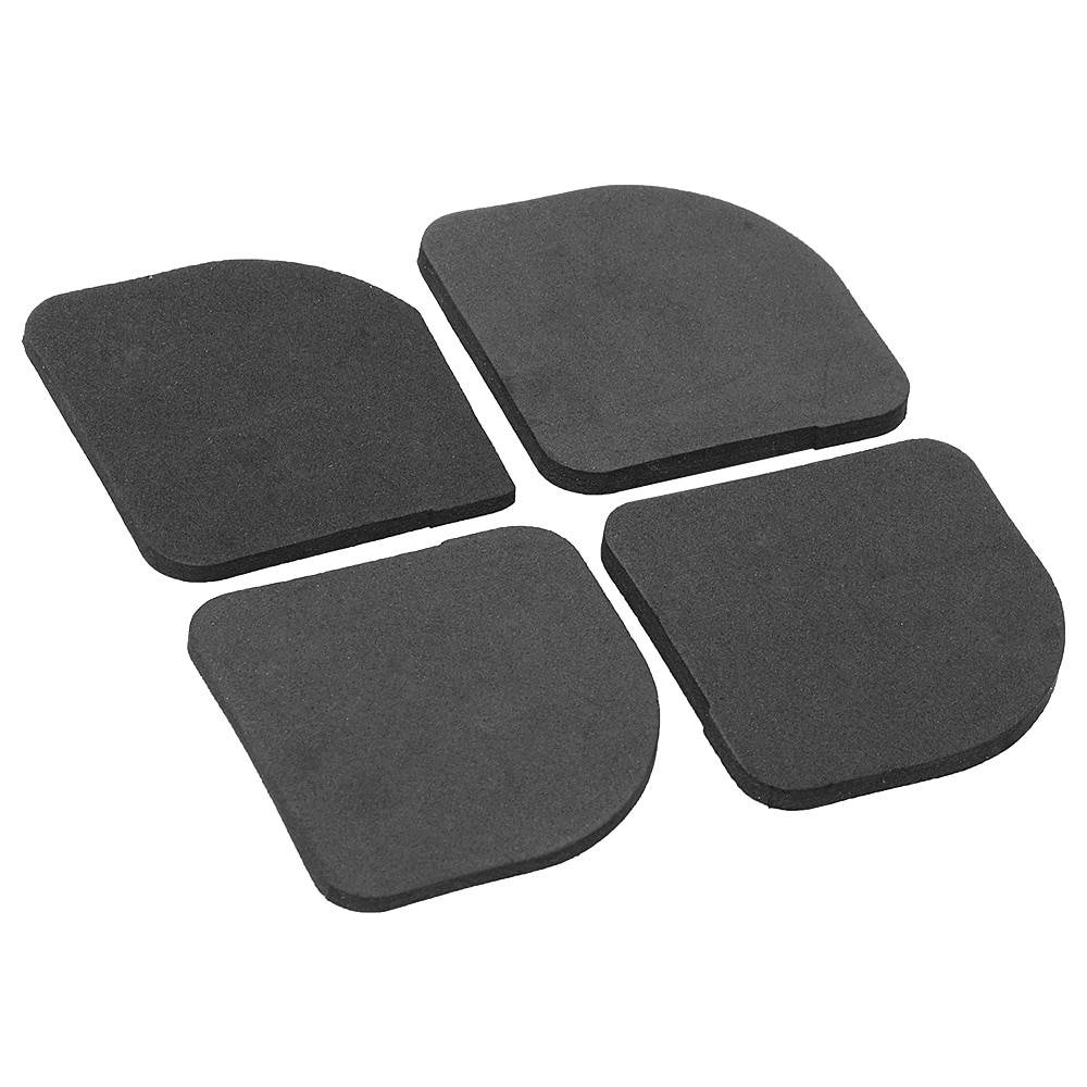 4 st / set lådhylla liners tvättmaskin vibrationsdämpande pad matta för foten av möbler skåp kylskåp stötsäker