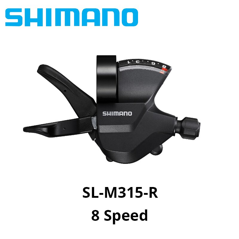 SHIMANO Altus SL-M315 7/8 prędkość zmiennokształtny cyngiel MTB rower 2x7 2x8 3x7 3x8 14S 16S 21S 24 prędkość lewa/prawa dźwignia zmiany biegów M315 M310: SL-M315 8S