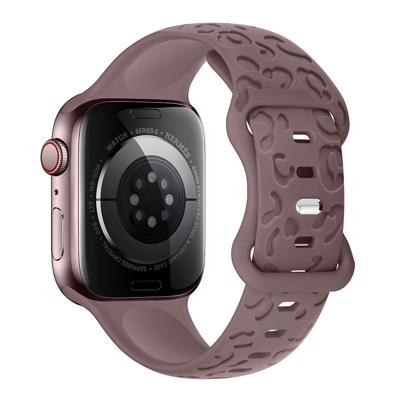 Rem til apple watch-rem 45mm 44mm 42mm 41mm 40mm 49mm 38mm 40 mm graveret correa-rem iwatch-serien ultra 7 se 3 6 8 5 4: Antik sort / 22mm