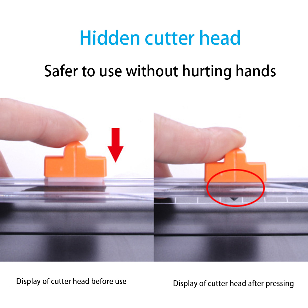 A4 Paper Cutting Machine Paper Cutter Art Trimmer Photo DIY Scrapbook Blade Office Labels Photo Cutting Mat Machine DIY Craft