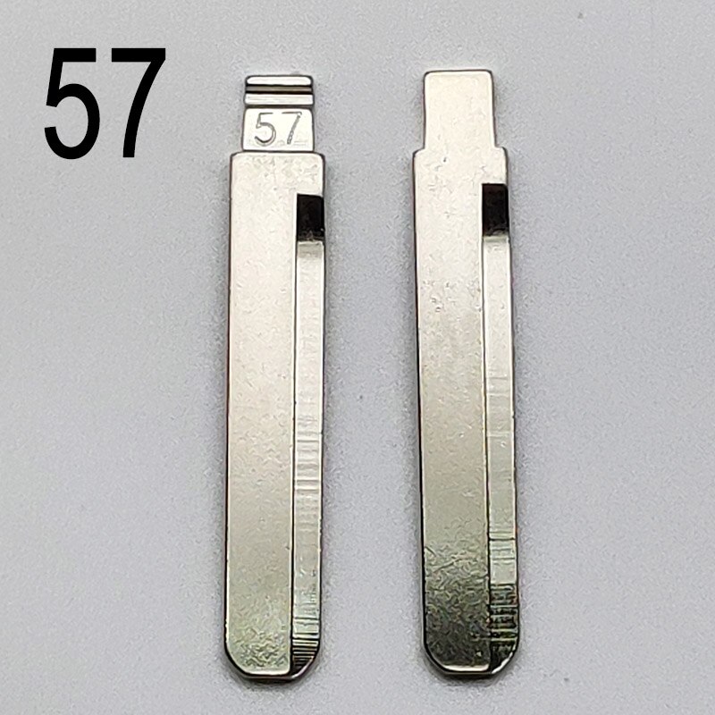 Remote Key Blade #4 #22 #25 #29 #39 #57 #69 #67 #62 Car key embryo Right Left Blade Car Key Embryo replacing the key head: 57