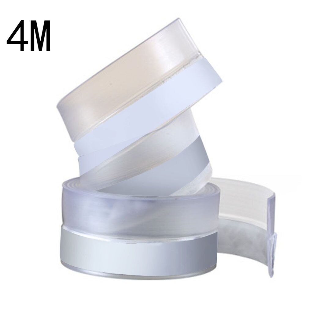 1- 10M Self Adhesive Door Seal Strip Weather Silicone Soundproofing Window Seal Draught Dust Door windshield sealing strip 0113: 4M