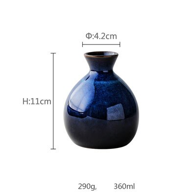 Set Saké Céramique ULTECHNOVO – 1 Pichet + 4 Tasses Assorties, Style Traditionnel Japonais - 12