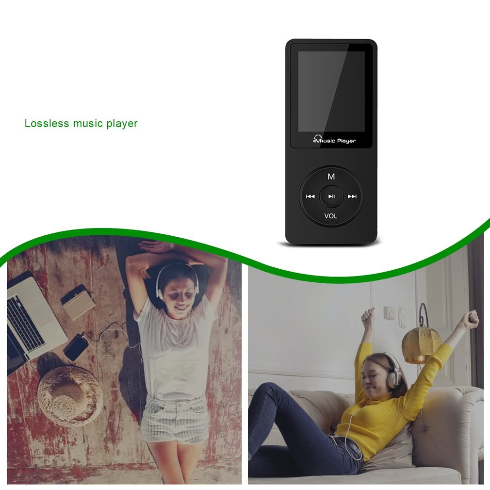 MP3 MP4 Music Player - 1.77-Inch Screen - Lossless Audio - E-Book - FM Radio - Photo Viewer