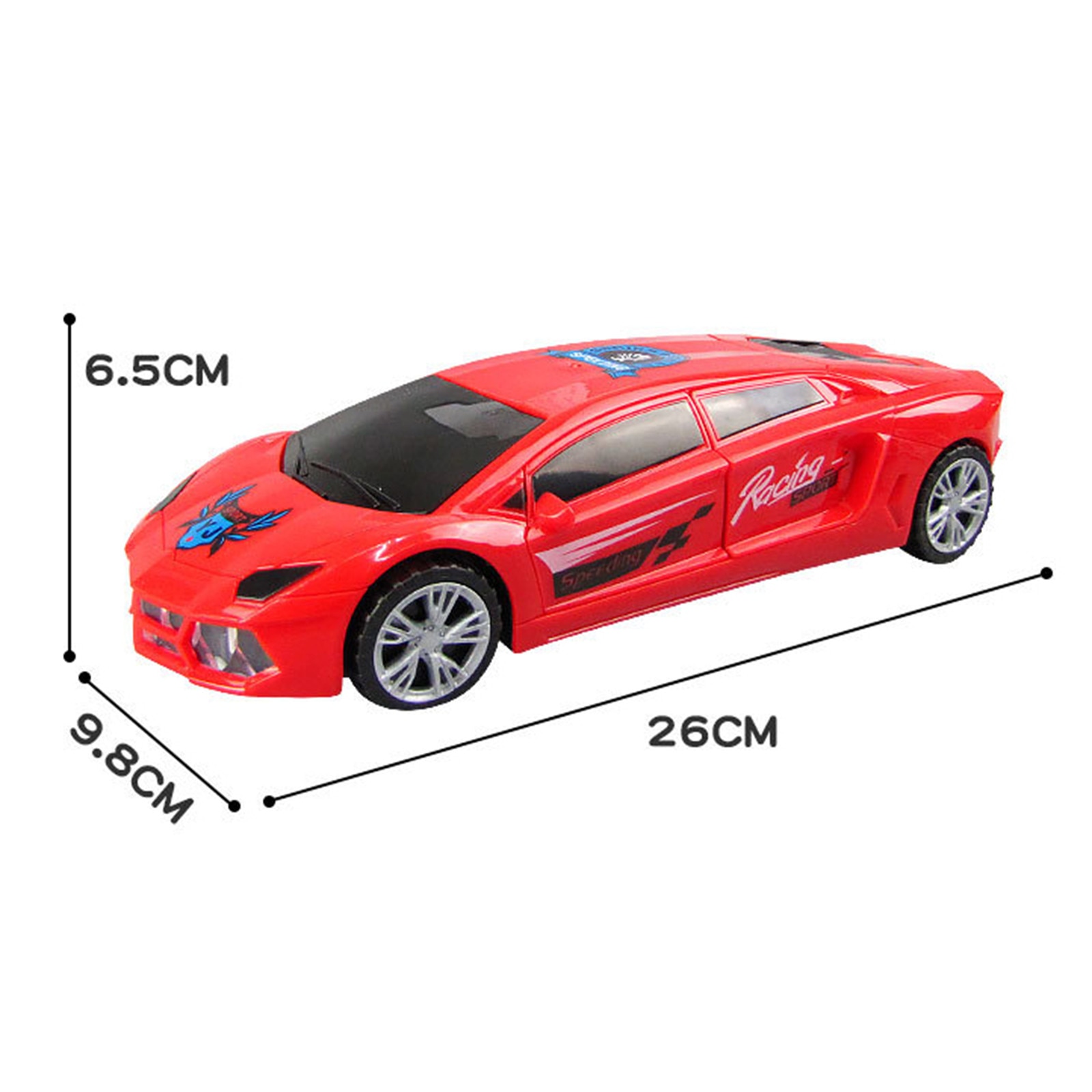 RC Car High Speed Fast Remote Control Racing Car Music LED Light Boys Cool Toy Off-Road Vehicle
