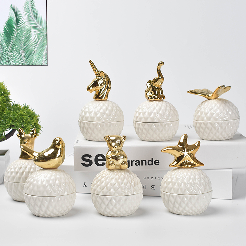 White No.2 Pet Cremated Ashes Cat and Dog Souvenirs Pet Ashes Storage Box Pet Urns Keepsake Urns Cremation Urns