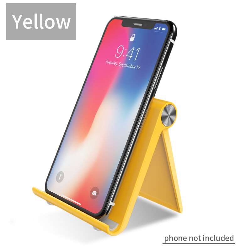 Olaf Universele Tafel Mobiele Telefoon Ondersteuning Houder Voor Telefoon Desktop Stand Voor Ipad Samsung Iphone 11X8 Mobiele Telefoon houder: Yellow