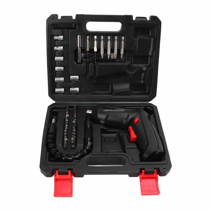 Cordless Drill Set Cordless Electric Screwdriver Rechargeable for Home