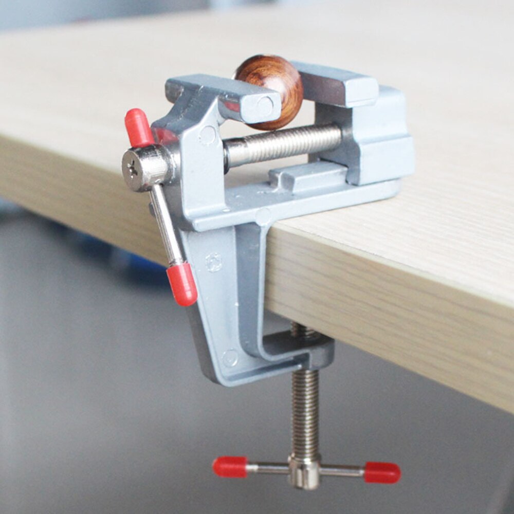Aluminum alloy Material Vise Small Hobby Clamp On Table Multi-functional Mini Hands Tool for small projects, crafts, modeling
