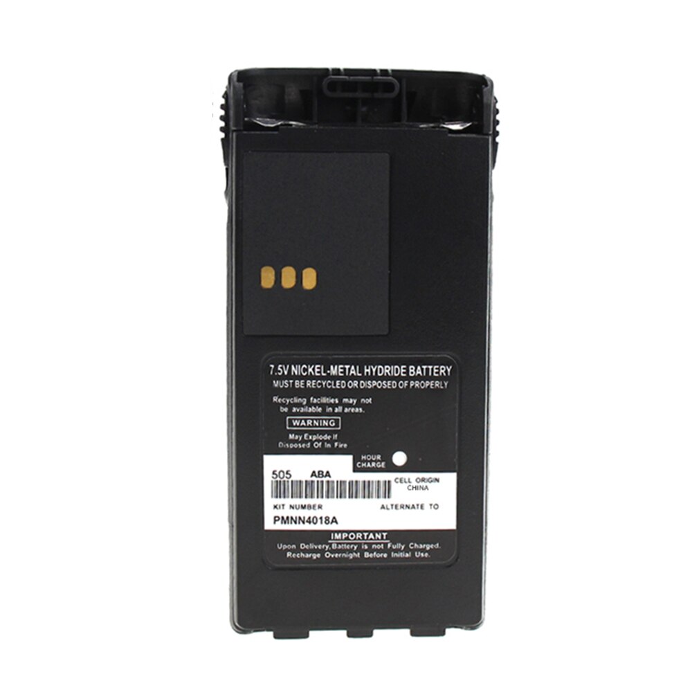 2X Rb Mot PMNN4018A 1600 Mah Ni-Mh Twee-weg Radio Batterij Voor Motorola GP-308/88S, PRO3150, P-040/080,GT-2050, CP250/450, CP450LS