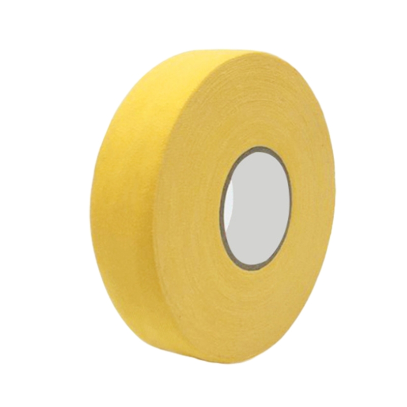 Hockey Tape, 27 Yards Hockey Tape, Self-Adhesive Ice Hockey Grip Tape Roll: Yellow