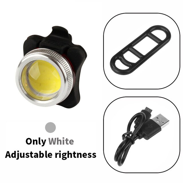 Cycling Tail Light Outdoor Highlight USB Charging Mountain Led Warning Bike Lights Tail Lamp Rear Light Bicycle Accessories