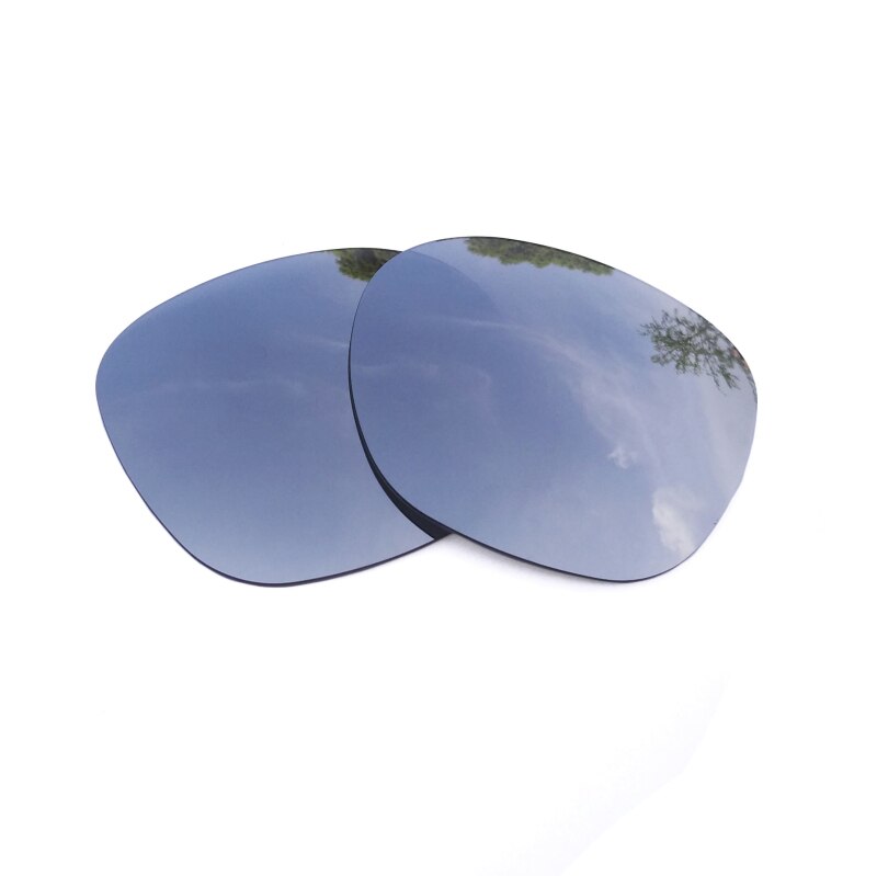Lenti di ricambio polarizzate pazzi per-occhiali da suola Oakley Enduro-opzioni multiplo: argento Mirrored