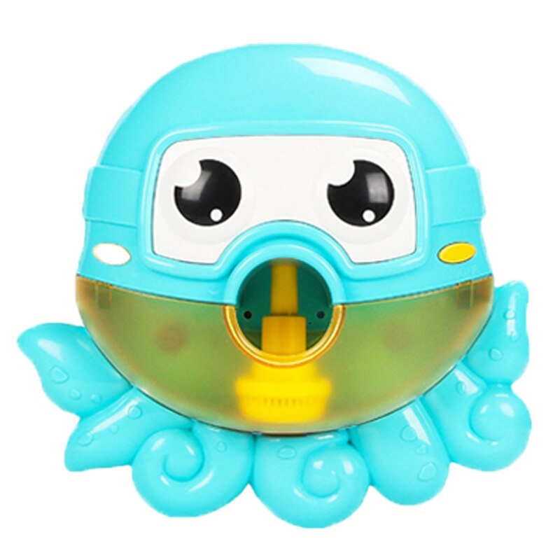 Bubble Machine Crabs Frog Music Kids Bath Toy Bathtub Soap Automatic Bubble Maker Baby Bathroom Toy for Children: Light Green