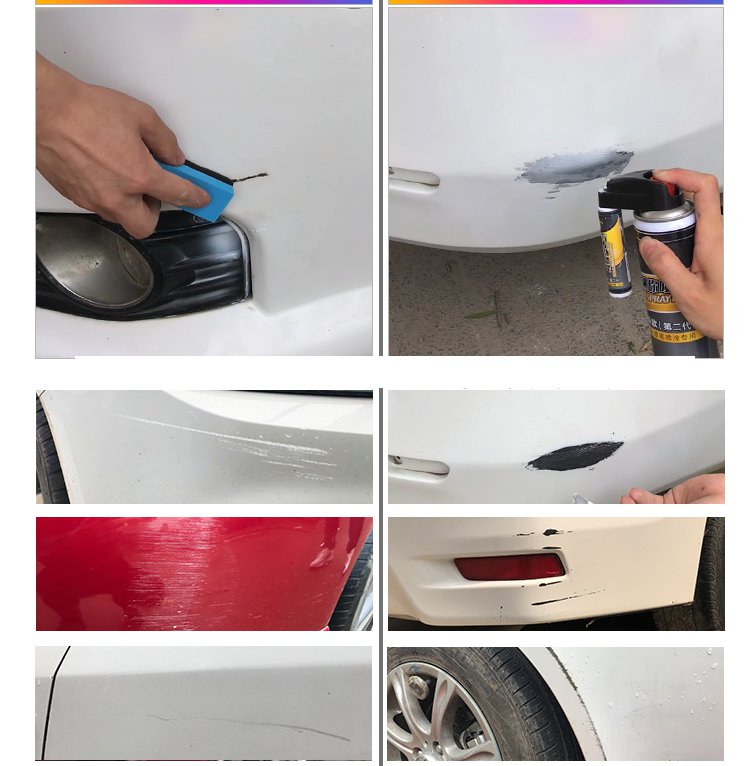 Car Paint Pen Repair Car Paint Artifact Scratch Repair Deep Scratch De-marking Liquid Pearl White Black Paint Surface