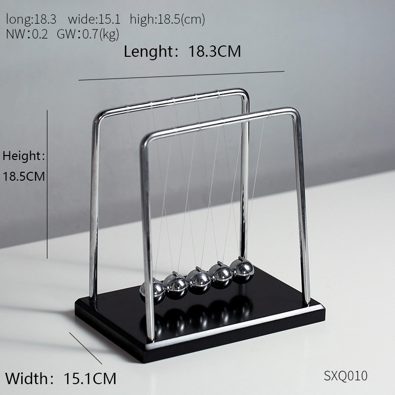 Modern Perpetual Motion Machine Newton's Pendulum Physics Teaching Supplies Science Home Decor Office Desk Decor