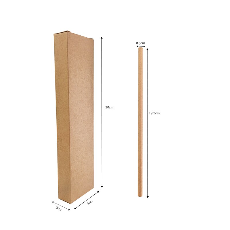 Eco-friendly Paper Drinking Straws Disposable Drinking Straws Single Use Cocktail Foil Stripe Biodegradable Paper Drinking Straw