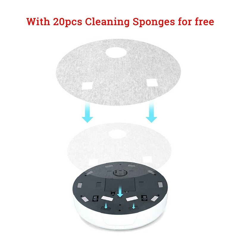 Smart Robot Vacuum Cleaner Auto Floor Cleaning Sweeping Household Mini Cleaner 66CY