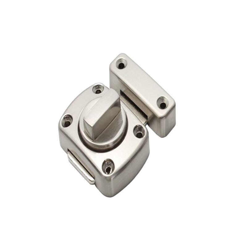 Zinc Alloy Door Gate Latch Rotate Security Sliding Door Lock Bolt with Screws