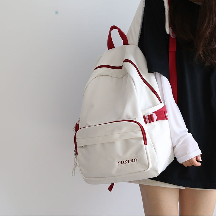 Damen-schulrucksack für Teenager-mädchen, studentinnen, gymnasialrucksack, lässiger Hochschule-stil 2022: verrotten