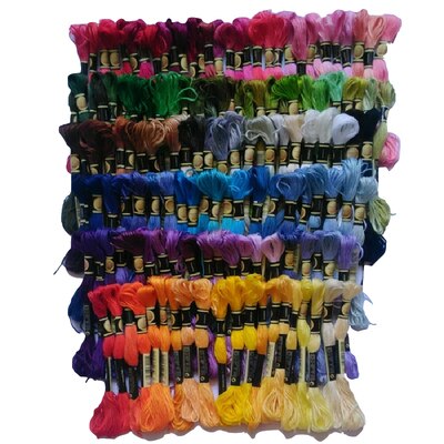 Total 447 Optional colors and you can choose any colors quantity DMC Similar Embroidery Thread Floss Cross Stitch Cotton
