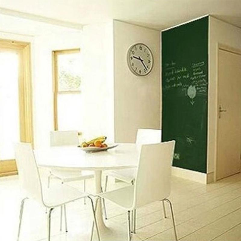 60*200cm stor svart tavla klistermärke avtagbar pvc vägg ritning skriva konst grön svarta tavlan krijtbord skolkontorsmaterial