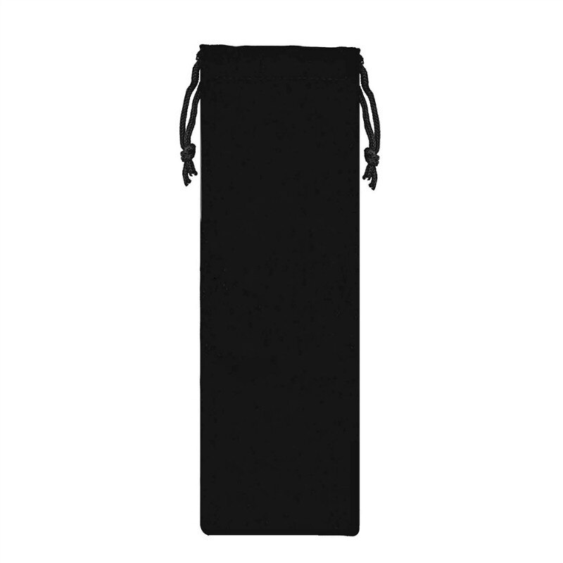 Practical Metal Drinking Straws 304 Stainless Steel Straw for Cup Straight Straw Cleaning Brush Velvet Pouch Bar Party Accessory: Velvet Bag