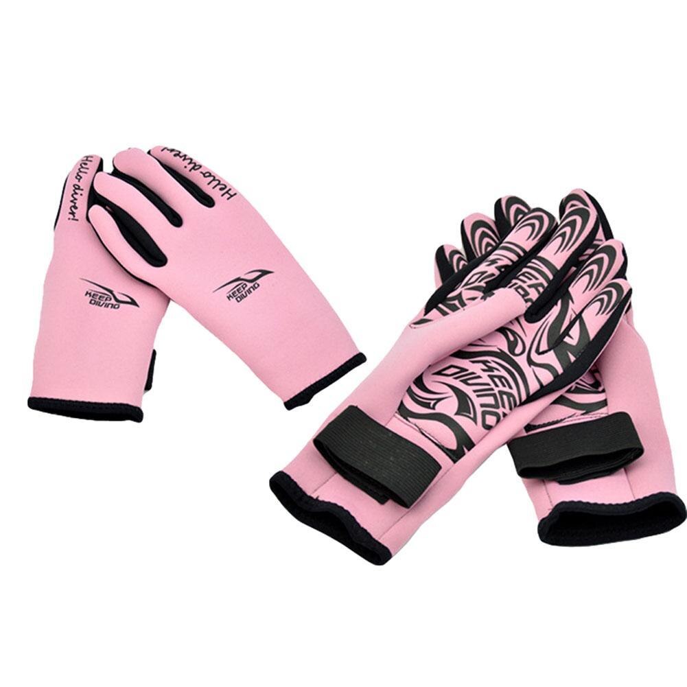 Gants en néoprène véritable 3MM, anti-rayures et maintien au , plongée, pêche, surf, natation, kayak, hiver, F6H1