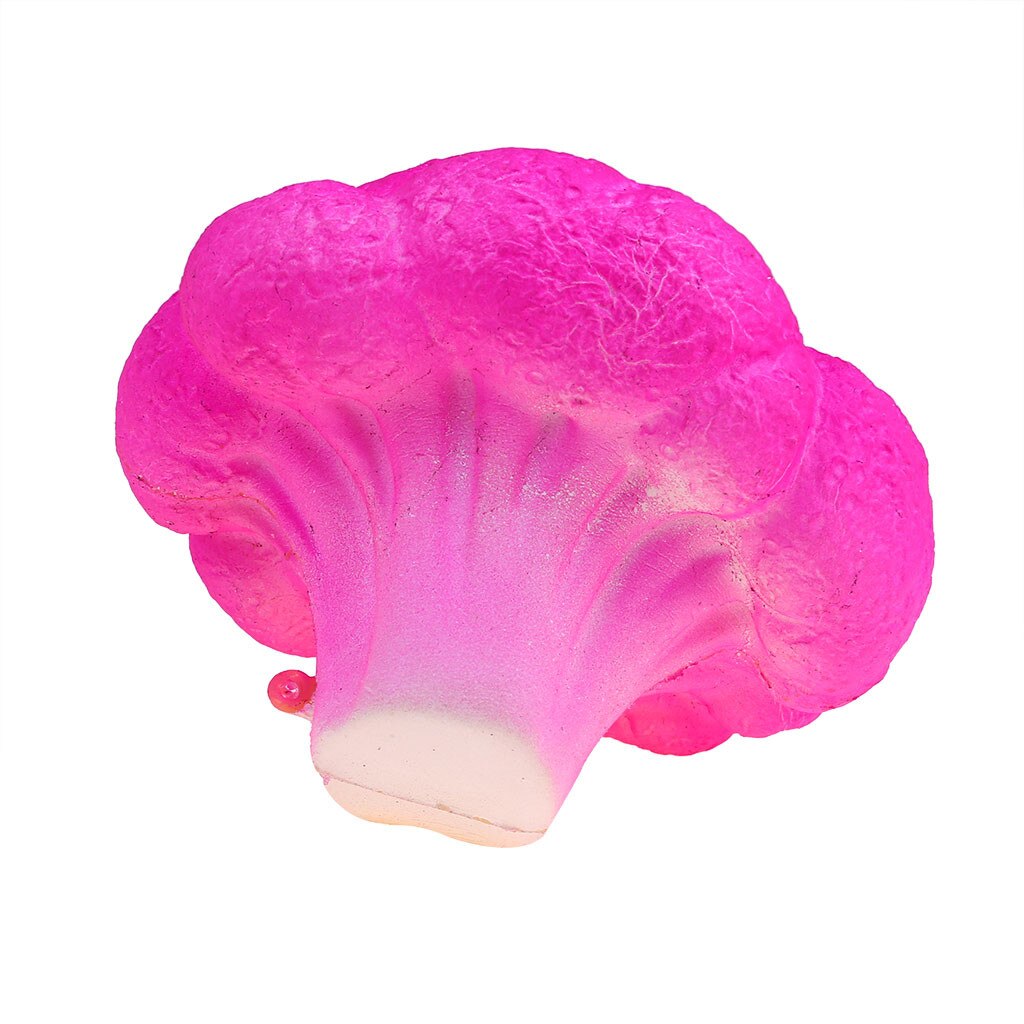 stress reliever Toy Broccoli Stress Reliever Scented Super Slow Rising Squeeze Keychain 11cm Super slow rising D301211